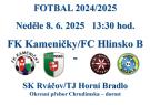 Fotbal dorostu: Kameničky -  1
